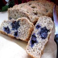 Banana - Applesauce - Blueberry and Walnut Fat-Free Quick Bread_image