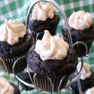 Guinness, Baileys, and Jameson Whiskey Cupcakes image