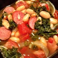 Cannellini Bean with Flat Leaf Kale_image
