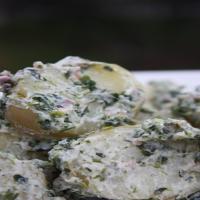 Low Fat Spinach Dip Potato Salad image