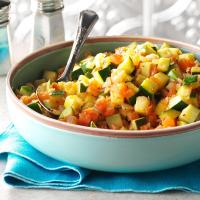 Sauteed Squash with Tomatoes & Onions_image
