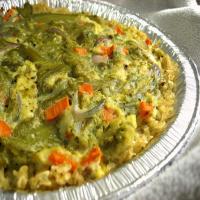 Microwave Veggie Quiche With Brown Rice Crust image