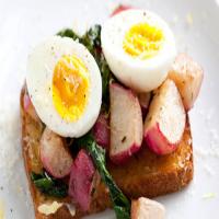 Butter-Braised Radish Open-Face Sandwiches image