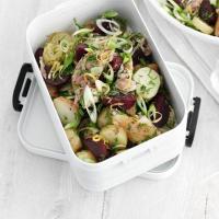 Mackerel & potato salad with lemon caraway dressing_image
