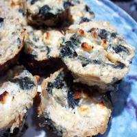 Mini Spinach and Cottage Cheese Pies image