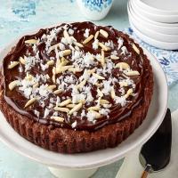 Almond, Coconut and Chocolate Brownie Tart_image