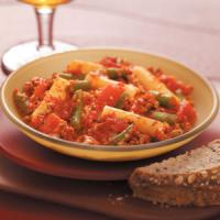 Beefy Red Pepper Pasta_image