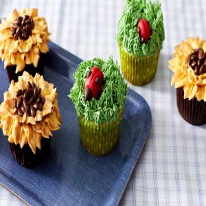 Martha's Sunflower Cupcakes_image