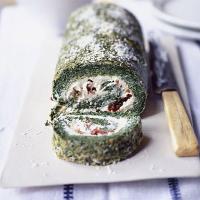Spinach roulade with sundried tomatoes image