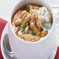 Southwestern Chicken and White Bean Soup image