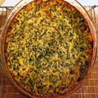 Spinach and Smoked Gouda Crustless Quiche image