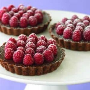 Ghirardelli® Chocolate Raspberry Tartlets_image