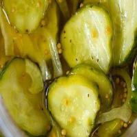 Refrigerator Bread and Butter Pickles_image
