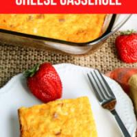 Large Family Low Carb Ham and Cheese Casserole_image