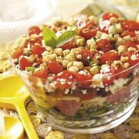 Antipasto Salad with Basil Dressing_image