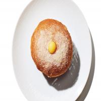 Doughnuts with Grapefruit Curd and Citrus Sugar image