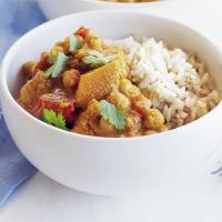 Indian butternut squash curry image