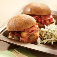 Sweet and Sour Hot Ham Sandwiches_image