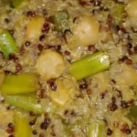 Quinoa Pilaf with Veggies and Chickpeas image