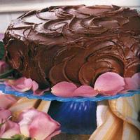 Fudgy Chocolate Birthday Cake_image