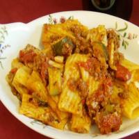 Spicy Pasta Casserole with Sausage_image