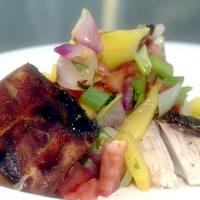 Grilled Red Snapper with Tropical Fruit Salsa_image
