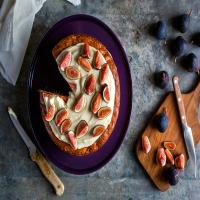 Fresh-Fig Cake With Honey Cream-Cheese Frosting image