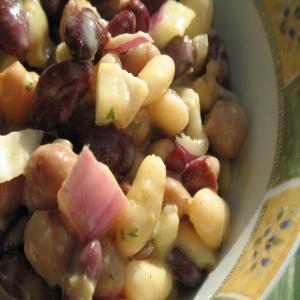 Three Bean Salad With Orange Vinaigrette_image