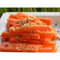 Parmesan Crusted Baby Carrots image