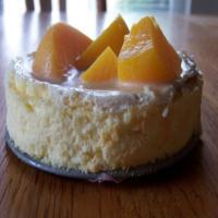 Carameled Peach Cheesecake image