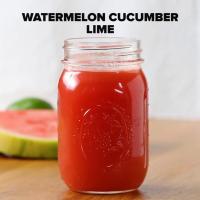 Watermelon Cucumber Lime Juice Recipe by Tasty image