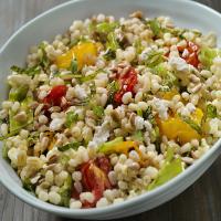 BARLEY AND FRESH HERB SALAD WITH ROASTED TOMATOES_image