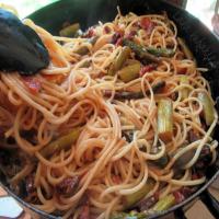 Pancetta and Asparagus Pasta image