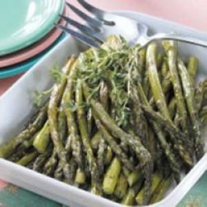 Roasted Asparagus With Thyme_image