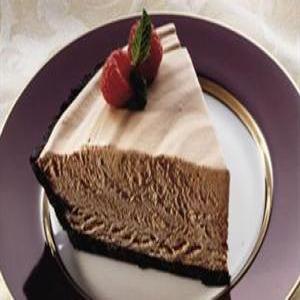 Frozen Chocolate Mousse Pie_image
