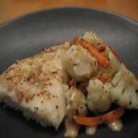 Lemon-Pepper Cod With Vegetable Medley image