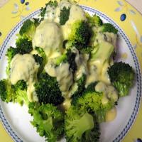 Broccoli with Two-Cheese Horseradish Sauce image