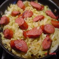 CABBAGE AND SAUSAGES -- BONNIE'S image