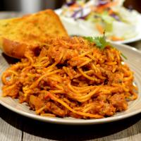 One-Pot Spaghetti with Meat Sauce image