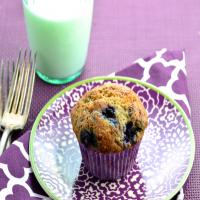 Low Fat Blueberry Muffins With Yogurt image