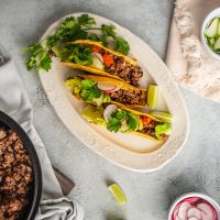 Ancho Chile Ground Beef Tacos_image