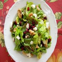 Cranberry, Feta and Walnut Salad_image