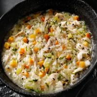 GREEK CHICKEN AND RICE SOUP_image