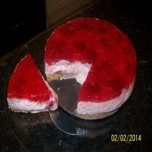 Sweet Valentine strawberry cheese cake .._image