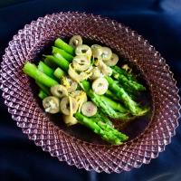 Steamed Asparagus with Olive Butter image