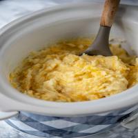 Slow Cooker Cheesy Mashed Potatoes_image