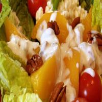 Peach and Walnut (or Pecans) Salad_image