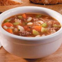 Ground Beef Vegetable Soup image