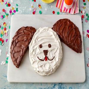 Dog-Shaped Cake image
