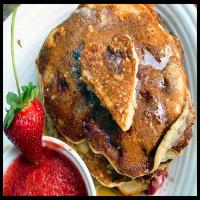 Strawberry Buttermilk Pancakes_image